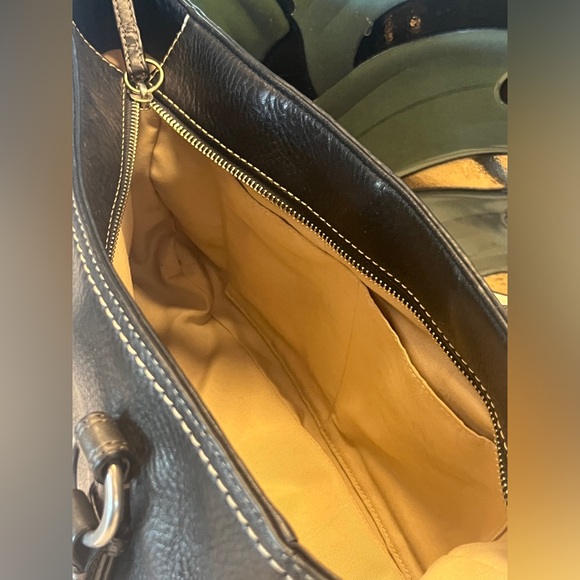 Coach Black Leather Pebble Bag | Vintage - Picture 7 of 7